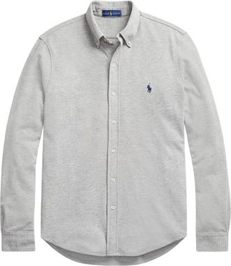 Ralph Lauren Klassieke Overhemd - Heren - Casual Overhemden - Grijs - S - Overhemden