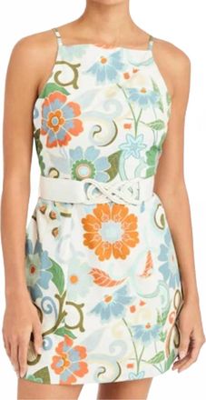 Mestiza New York Havana Mini Dress In Groovy Florals