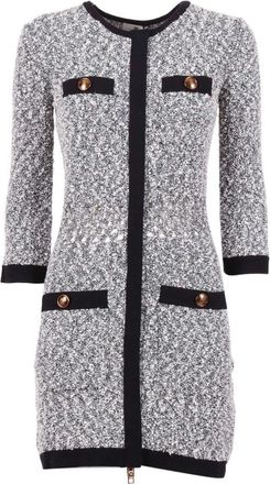 Elisabetta Franchi Abito di Maglia - Dames - Kleedjes - Veelkleurig - M - Kleedjes