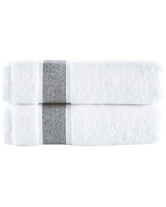 Brooks Brothers Ottoman Rolls 2Pc Hand Towels