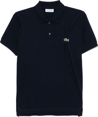 Lacoste Polo Petit in piqué - Blu