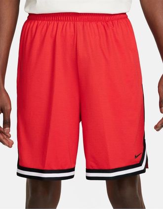 Nike Mens Mens Dna Dri Fit 8 Basketball Shorts - Red - Size: 32/30/31