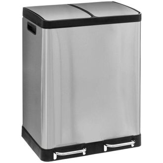 5five Simply Smart Separador De Residuos A Pedal 2x30l Ariane Acero Inoxidable - 5five