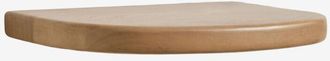 Sklum Sklum - Pack De 2 Mesitas De Noche Flotantes 45x25 Cm En Madera De Mango Agathe