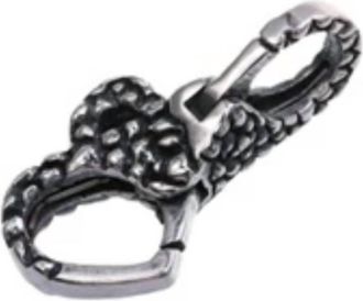 Trollbeads Womens Catching Hearts Lock Clasp In Silver