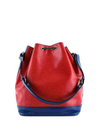 Louis Vuitton Tricolor Noe Handbag Epi Leather Large bucket bag - Blauw