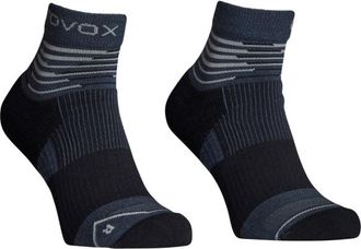 Ortovox All Mountain Quarter Socks Merinosocken f&uuml;r Damen | schwarz/blau