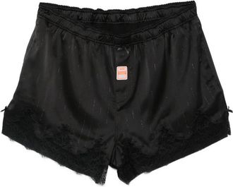 Martine Rose Lace-trim Shorts