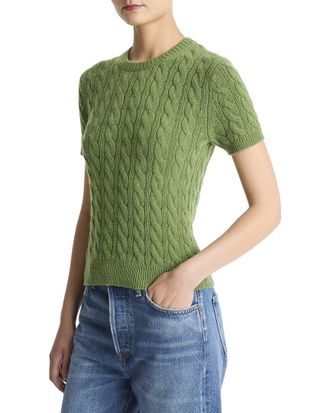 Vince Cash Cashmere-Blend T-Shirt