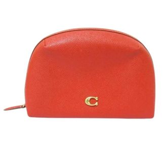 Coach Pre-owned Leren Pouch - Dames - Vintage Clutch - Rood - ONE Size - Leer - Vintage