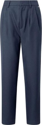 Pepe Jeans London Fiorel -broek - Dames - Chinos - Blauw - S - Polyester - Broeken