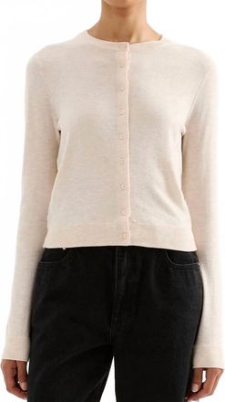 Nude Lucy Rae Knit Cardigan In Beige