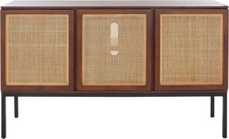 Safavieh Zadie 2 Shelf Rattan Sideboard