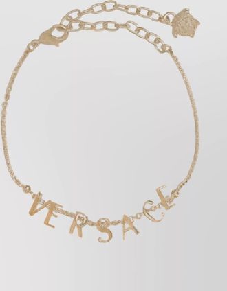 Versace logo bracelet
