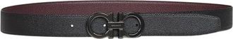 Ferragamo Double Adjus Belt - Heren - Riemen - Bruin - 100 CM - Leer - Accessoires
