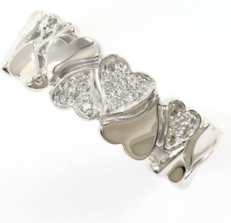 C&A White Gold White Gold (18K) Band Ring (Pre-Owned)