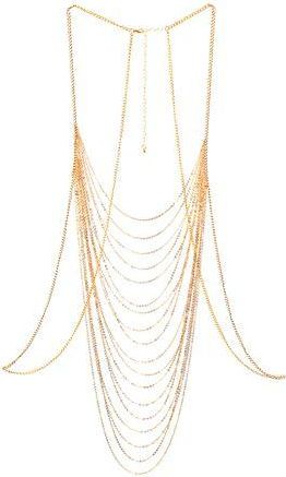 8 by YOOX CHAINS BODY JEWEL TOP