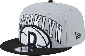 New Era Mens NBA Authentics 9Fifty Cap ~ Brooklyn Nets Tip-Off Grey