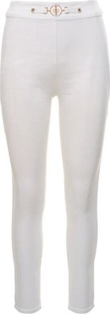 Patrizia Pepe Patrizia Pepe, Leggings, female, White, Size: W28 Leggings
