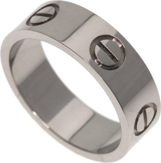 Cartier White Gold (18K) Band Ring (Pre-Owned)