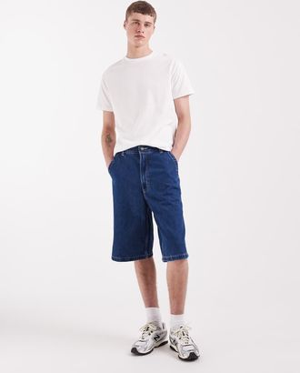 Lee Jorts ampi lavaggio scuro-Blu