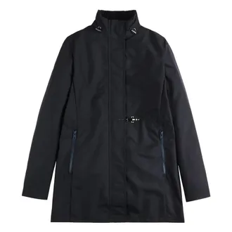 Fay Parkas, female, Blue, Size: XL New Virginia Drawstring + Hook Jacket