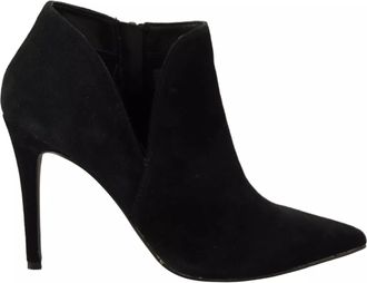 Steve Madden Suede Leather Stiletto Heels Boots Womens Shoes (Pre-Owned)