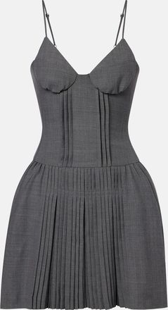 Shushu/Tong Pleated minidress