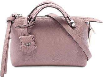 Fendi Borsa a mano Selleria mini in pelle anni 2020 - Rosa