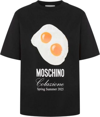Moschino T-shirts en polos - Dames - T-shirts - Zwart - S - Tops