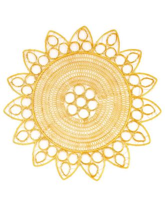 Tiramisu Gilded Radiance Metal Placemat