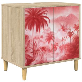 vidaXL Mobile Da Bagno Aachen Sonoma 60 X 40 X 60 Cm Vidaxl