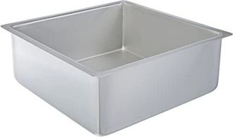 Decora Decora - 0062606 Teglia Professionale 25x25xh10cm Quadrata Anodizzata