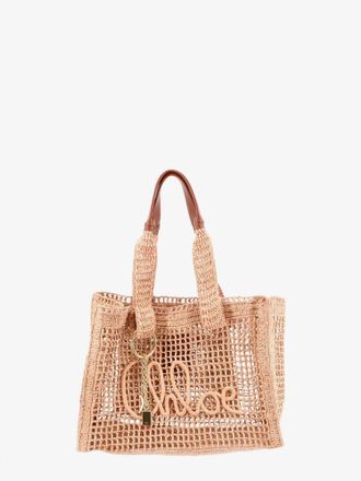 Chlo&eacute; Borsa a spalla East-West Summer Banana in rafia - CHLOE - gender_Woman