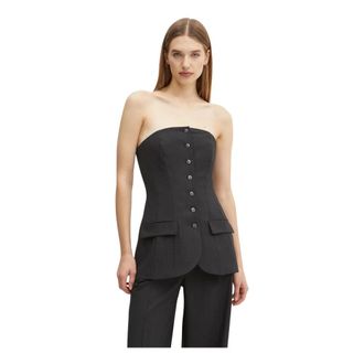 Birgitte Herskind Jacqui Top - Tops - Mujer - Negro - M
