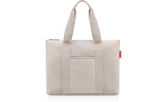 Reisenthel Shopper REISENTHEL Mix, Damen, Gr. B/H/T: 38cm x 25cm x 53cm, beige, Polyester, Polyurethan, Taschen Shopper