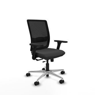 Piqueras y Crespo Silla De Oficina Piqueras Y Crespo Haches Negro Espuma Alta Densidad