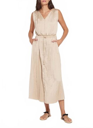 Lyss&eacute; The Package Pleated Dress In Chablis