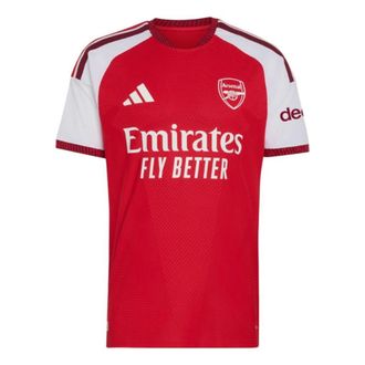 adidas Arsenal FC 26/27 Home Authentic Asia Sizing Better Scarlet JZ3165