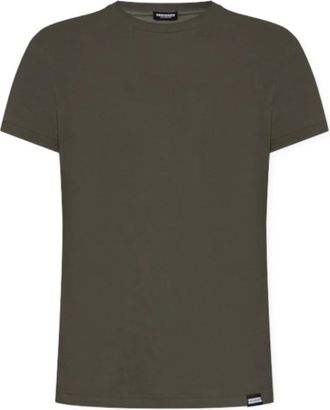 Dsquared2 Klassiek T-shirt - Heren - T-shirts - Groen - L - Tops