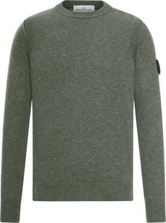 Stone Island Truien & Vesten, Heren, Groen, S, Katoen, Casual Katoenen T-shirt