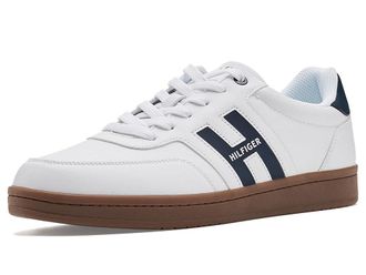 Tommy Hilfiger Lasona Mens Shoes Taupewhite/Navy/Gum : 10.5 D - Medium, Synthetic