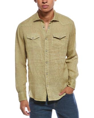 Eleventy Texas Linen Shirt