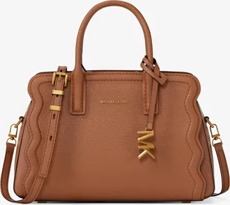 Michael Kors Laila Extra-Small Pebbled Leather Convertible Crossbody Bag