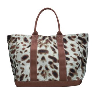 Becks&ouml;ndergaard Leola Canvas Camila Bag - Dames - Tassen - Veelkleurig - Maat: ONE Size Katoen