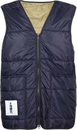 Mackintosh Gewatteerd Mouwloos Vest - Heren - Bodywarmers - Blauw - 2XL - Polyester - Jassen