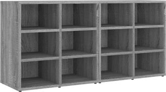 vidaXL Mueble Zapatero 2 Uds Color Gris Sonoma 52,5x30x50 Cm Vidaxl