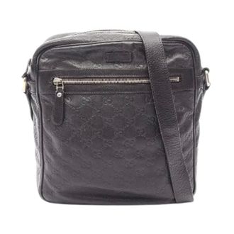 Gucci Pre-owned Guccissima Leather Shoulder Bag - Dames - Pre-owned - Bruin - Maat: ONE Size Leer