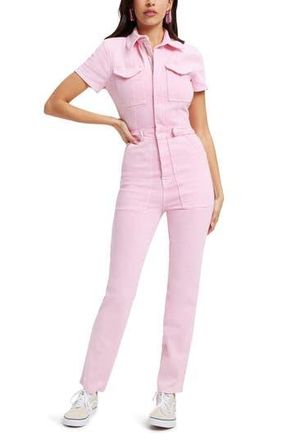 Good American Fit for Success Jumpsuit in Mineralrosequartz001 at Nordstrom Rack