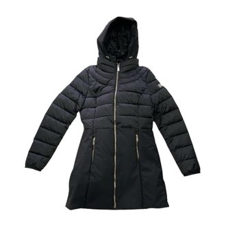 Yes-Zee Lange jas - Dames - Winterjassen - Zwart - XL - Jassen